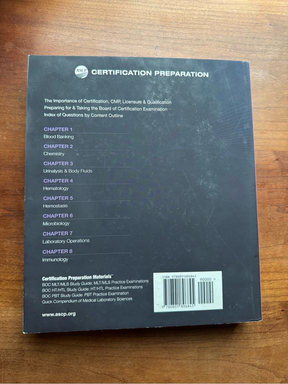 ASCP BOC Study Guide 7th Edition - Medical Laboratory Certification - Picture 2 of 2